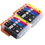 Set of 10 Compatible Epson 410XL High Yield Ink Cartridges