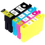 Set of 4 Compatible Epson 127 Extra High Yield Ink Cartridges