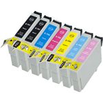 Set of 7 Compatible Epson 79 High Yield Ink Cartridges