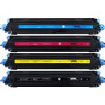 Set of 4 Compatible HP 124A Toner Cartridges