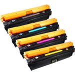 Set of 4 Compatible HP 307A Toner Cartridges