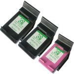 Set of 3 Compatible HP 61XL High Yield Ink Cartridges