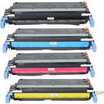 Set of 4 Compatible HP 645A Toner Cartridges