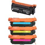 Set of 4 Compatible HP 649X & 648A Toner Cartridges