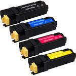 Set of 4 Compatible Xerox Phaser 6500 / WorkCentre 6505 High Yield Toner Cartridges