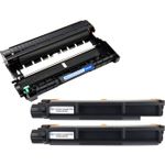 Set of 3 Compatible Brother TN-660 & DR-630 High Yield Toner & Drum Cartridges