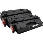 Set of 2 Compatible Canon 120 Black Toner Cartridges (2617B001AA)