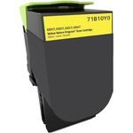 Compatible Lexmark 71B1HY0 High Yield Yellow Toner Cartridge