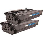 Set of 2 Compatible HP 89X High Yield Laser Toner Cartridge (CF289X)