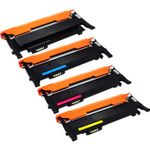 Set of 4 Compatible Samsung CLT-406S Toner Cartridges