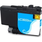 Compatible Brother LC-3033C Cyan Extra High Yield Ink Cartridge