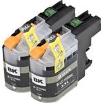 2 Pack Compatible Brother LC109BK Black Ultra High-Yield Ink Cartridges