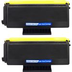 2 Pack Compatible Brother TN650 Black High-Yield Toner Cartridge (Replaces TN620)