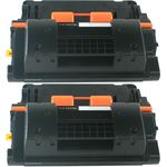 2 x HP Compatible 64A Black Toner Cartridges (CC364A)