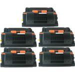 5 x HP Compatible 64A Black Toner Cartridges (CC364A)