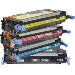 4 x HP Remanufactured 501A / 503A Remanufactured Toner Cartridgess