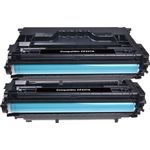 2 x HP Compatible 37A Black Laser Toner Cartridges (CF237A)