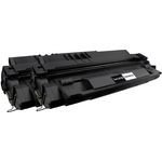 2 x HP Remanufactured 29X High-Yield Black Toner Cartridges (C4129X)