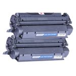 2 x HP Remanufactured 24A High-Yield Black Toner Cartridges (Q2624A)