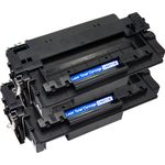 2 x HP Remanufactured 11A Black Toner Cartridges (Q6511A)