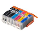 6 x Compatible Canon PGI-280XXL & CLI-281XXL Super High-Yield Ink Cartridges