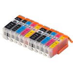 10 x Compatible Canon PGI-280XXL & CLI-281XXL Super High-Yield Ink Cartridges