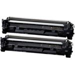 2 x Compatible Canon 047 Black Toner Cartridges (2164C001AA)