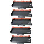 5 x Compatible Brother TN780 Super High-Yield Black Toner Cartridges