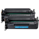 2 x Compatible Canon 057 Black Compatible Toner Cartridges (3009C001)