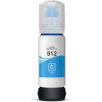 Compatible Epson T512 Cyan Ink Bottle (T512220-S)