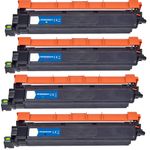 Set of 4 Compatible Brother TN229XXL Super High Yield Laser Toner Cartridges