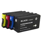 Set of 4 Compatible HP 962 XL High Yield Ink Cartridges