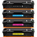 4 Pack Compatible Canon 055 Toner Cartridges