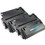 2 x Compatible HP Q5945A Black Toner Cartridges (HP 45A)