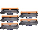 Set of 5 Compatible Brother TN830 Laser Toner Cartridge