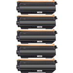 Set of 5 Compatible Canon 071 Laser Toner Cartridge (5645C001)