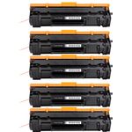 Set of 5 Compatible HP 141A Laser Toner Cartridge (W1410A)