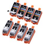 Set of 8 Compatible Canon PGI-35 & CLI-36 Ink Cartridges