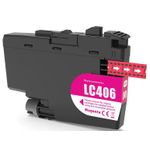 Compatible Brother LC406 XL Magenta High Yield Ink Cartridge