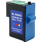 Remanufactured Dell Series 2 Color Ink Cartridge (7Y745 / X0504)