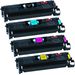 Set of 4 Compatible Canon EP-87 Toner Cartridges