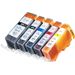 Set of 5 Compatible Canon PGI-220 & CLI-221 Ink Cartridges