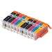 Set of 10 Compatible Canon PGI-270XL & CLI-271XL High Yield Ink Cartridges