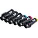 Set of 6 Compatible Dell H625 / H825 High Yield Toner Cartridges