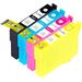 Set of 4 Compatible Epson 126 High Yield Ink Cartridges