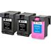 Set of 3 Compatible HP 65XL High Yield Ink Cartridges