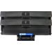 Set of 2 Compatible Samsung MLT-D111S Black Toner Cartridges