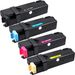 Set of 4 Compatible Xerox Phaser 6130 Series High Yield Toner Cartridges