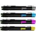 Set of 4 Compatible Xerox Phaser 7500 High Yield Toner Cartridges