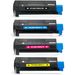 Set of 4 Compatible OkiData C5100 / 5200 / C5300 / C5400 High Yield Toner Cartridges